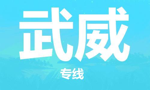 大亚湾区到武威物流专线-全方位保障您的物品安全-大亚湾区至武威货