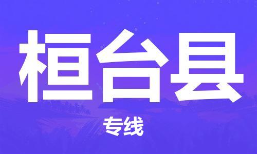 大亚湾区到桓台县物流专线-大亚湾区物流到桓台县-（今日/热点线路）