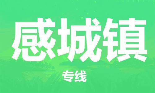 增城区到感城镇物流公司-增城区至感城镇专线快速便捷的货物运输服务