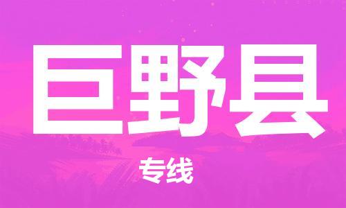 大亚湾区到巨野县物流公司-专业的物流运输服务大亚湾区至巨野县专线